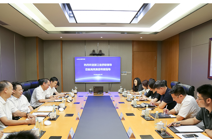 浙江省侨联党组书记、主席连小敏莅临公海赌赌船集团考察